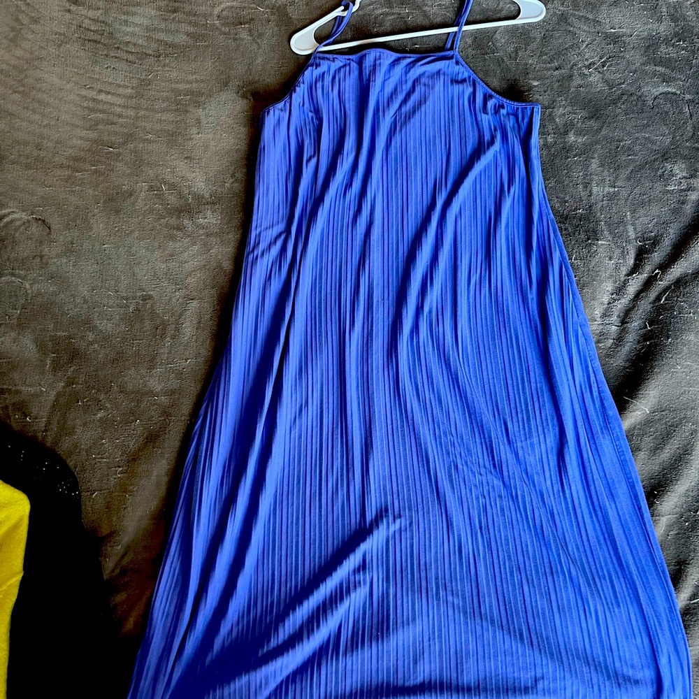 Beautiful purple maxi dress.